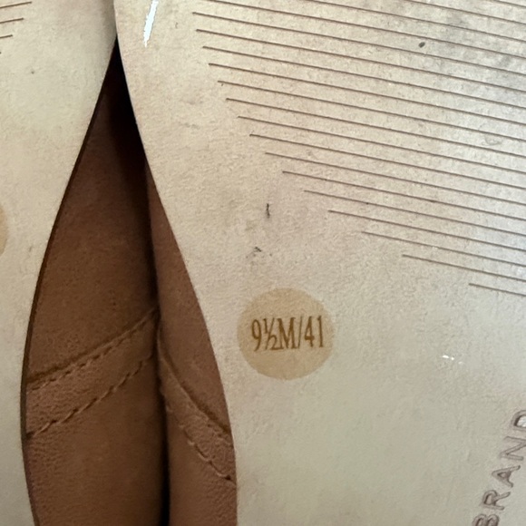 Lucky Brand LP-EFINNIA Brown Lace-Up LEATHER OXFORDS Shoes SZ 9.5 - Picture 8 of 9